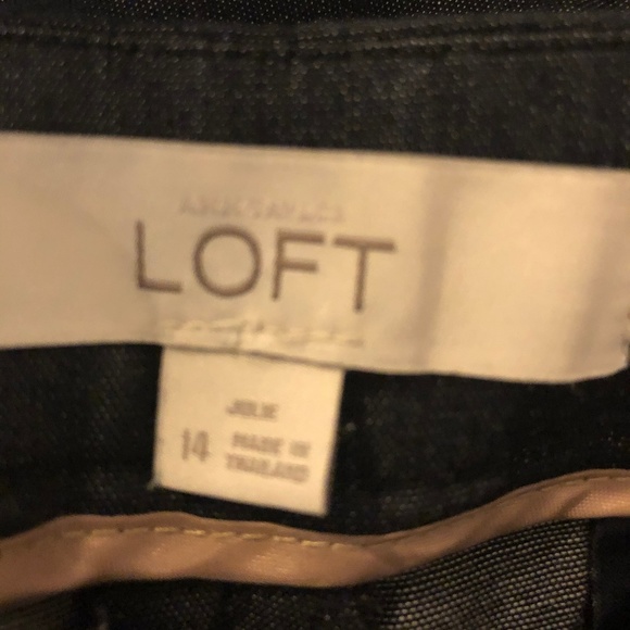 Ann Taylor Loft Denim Capri/Ankle/Cropped Pants - Picture 2 of 5
